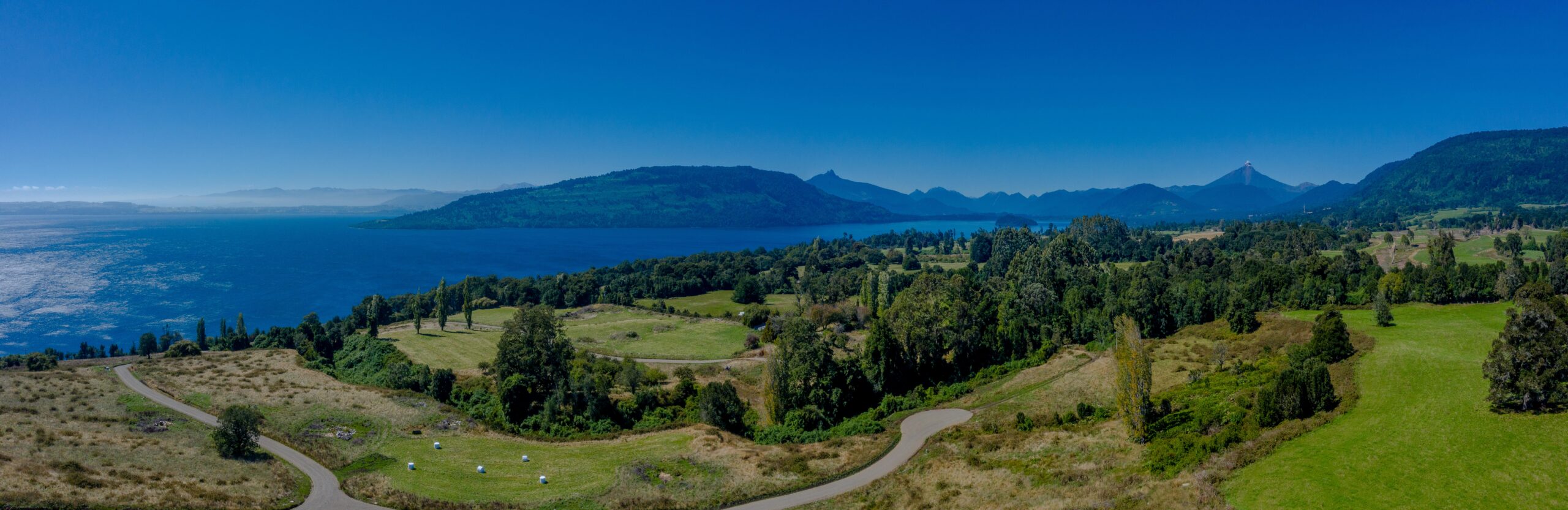 Vista aérea Lago Rupanco