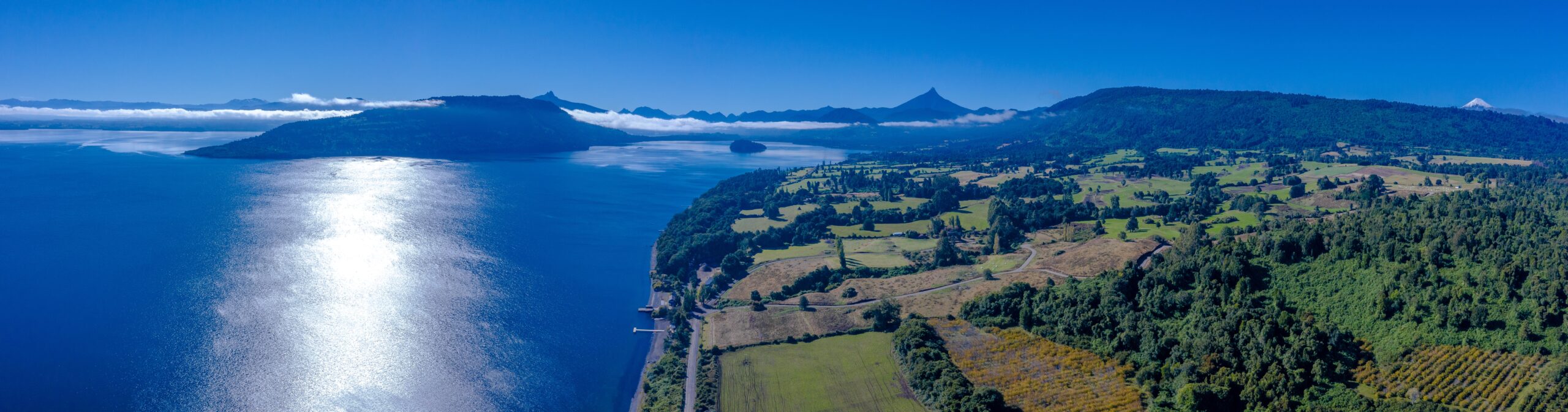 Vista aérea Lago Rupanco