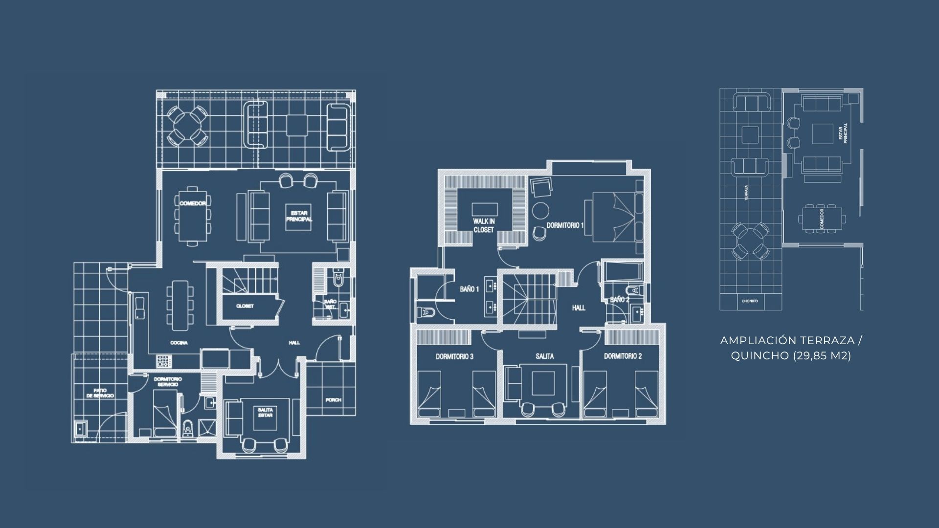Casa 2 – Planta de arquitectura