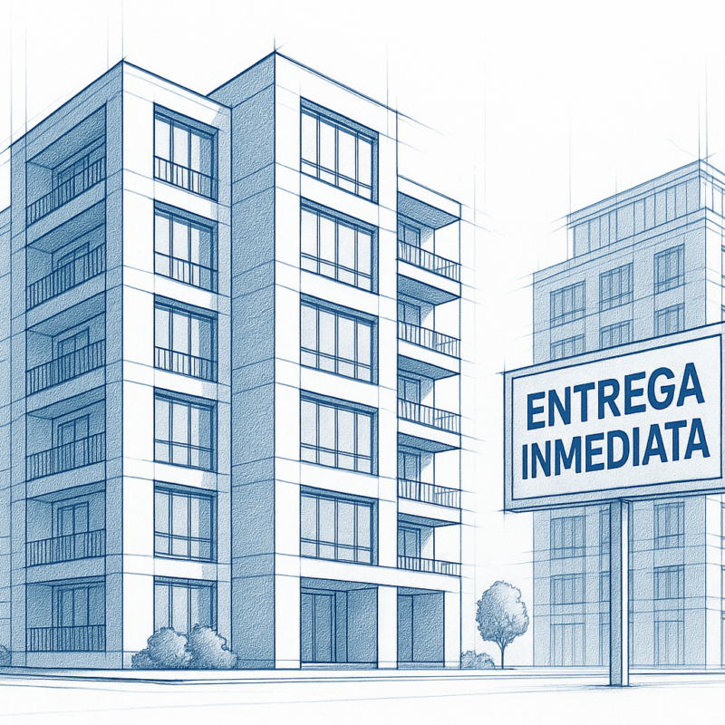 departamento de entrega inmediata