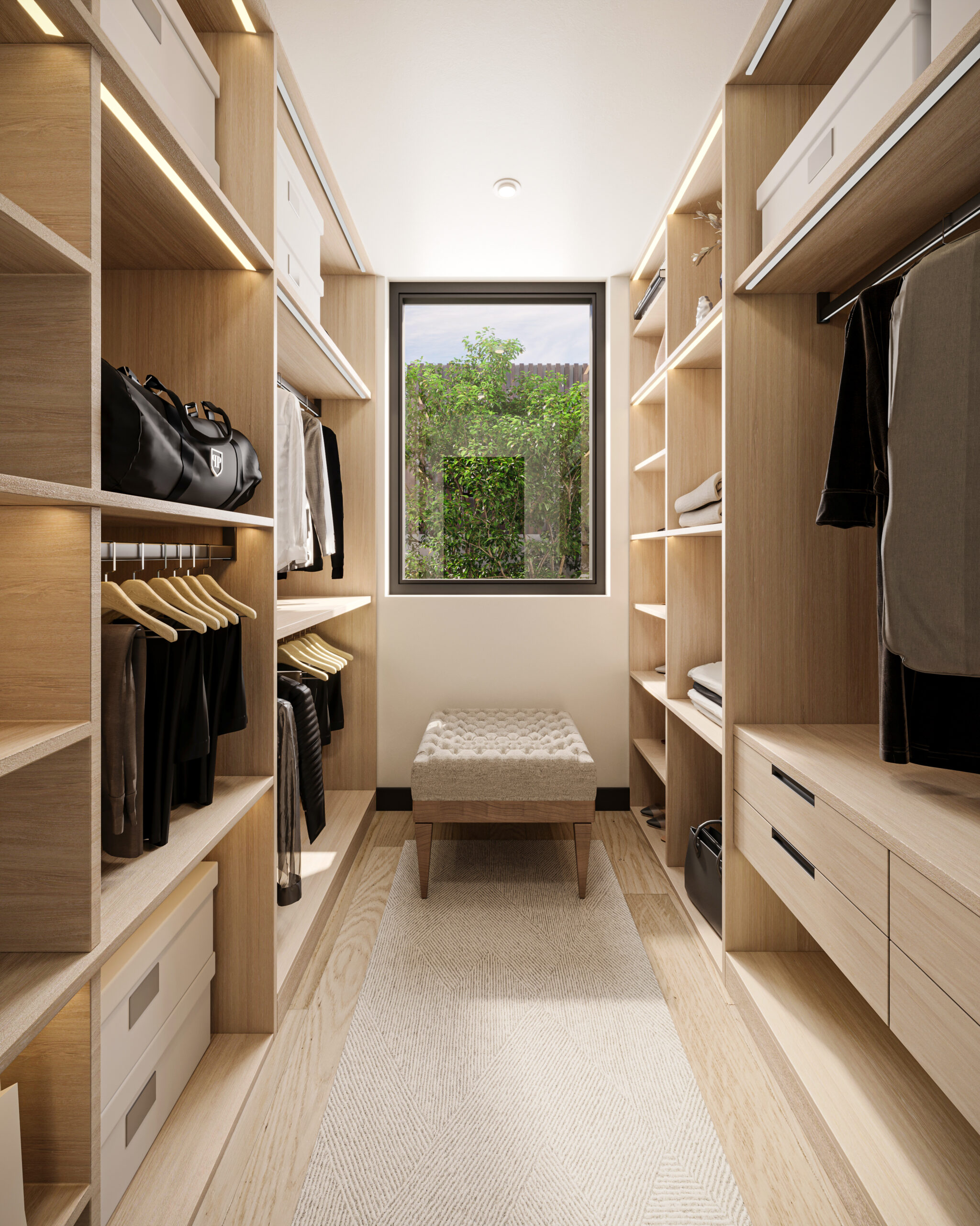 Walk in closet